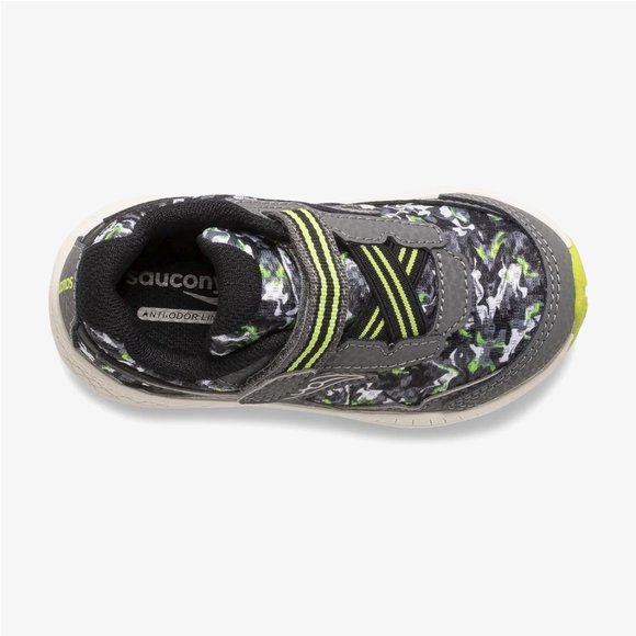 NEW Saucony Sizes 6, 6.5, 7, 7.5 Baby Boys Ride 10 Jr. Sneaker - Olive Camo - Picture 3 of 4